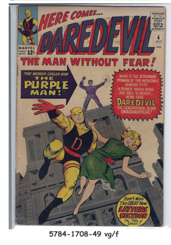 Daredevil #004 © October 1964 Marvel Comics